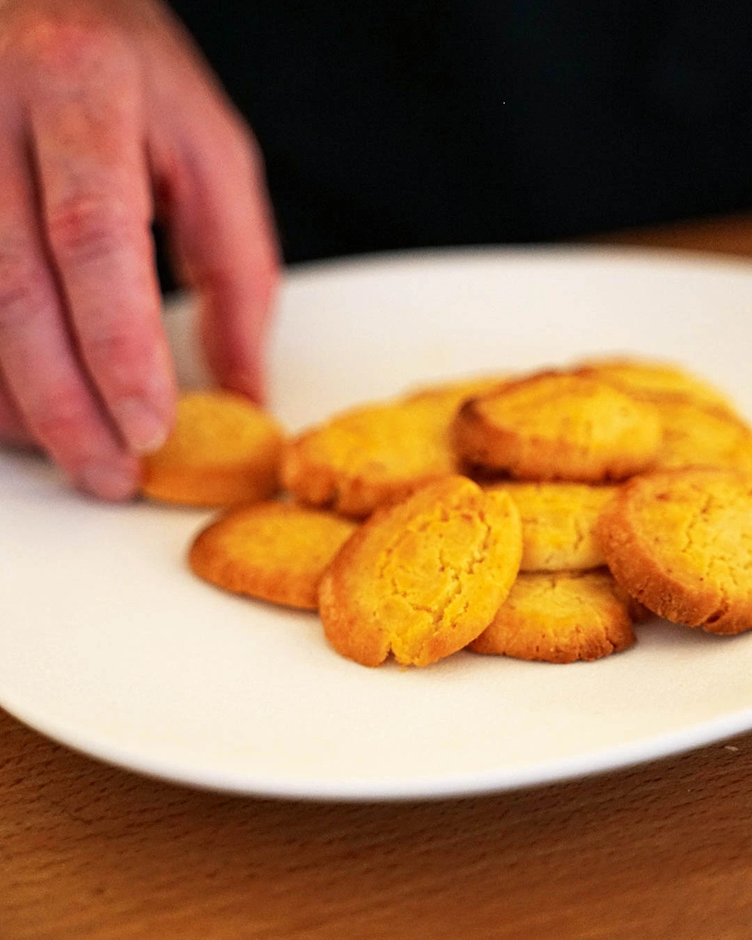 Sablés au Brie de Melun